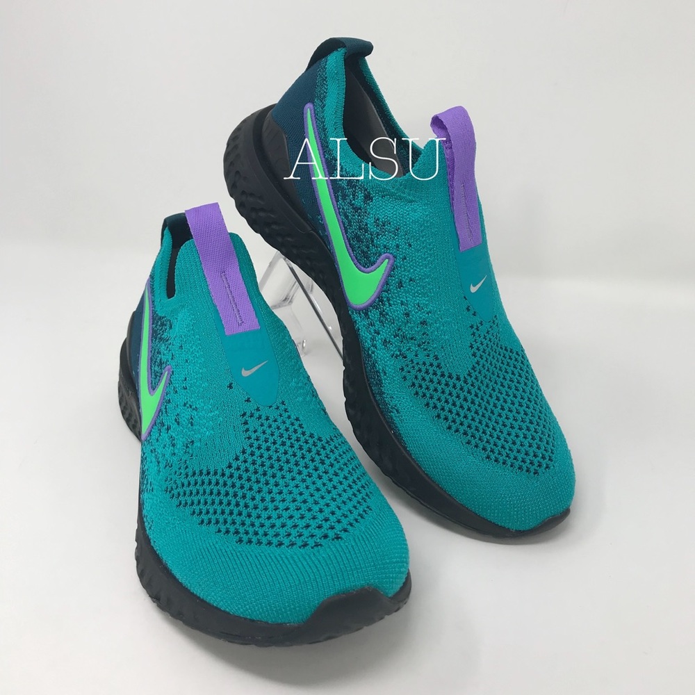 Nike Custom Odyssey React FL 2 Melin Turquoise W - Picture 2 of 8